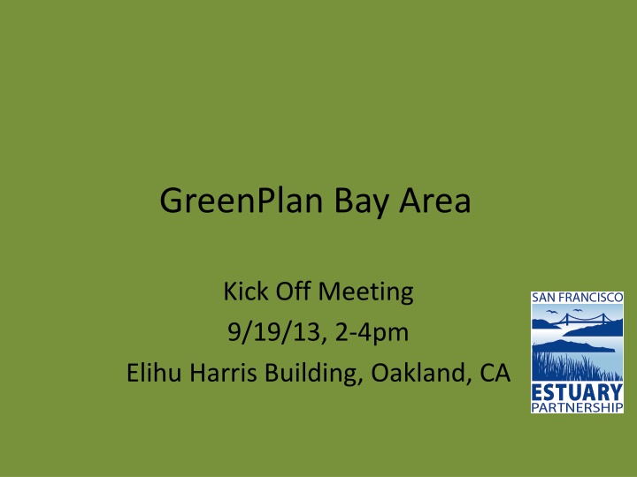 greenplan bay area