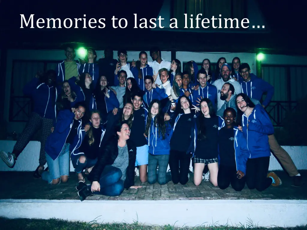 memories to last a lifetime