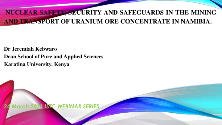 nuclear safety security and safeguards