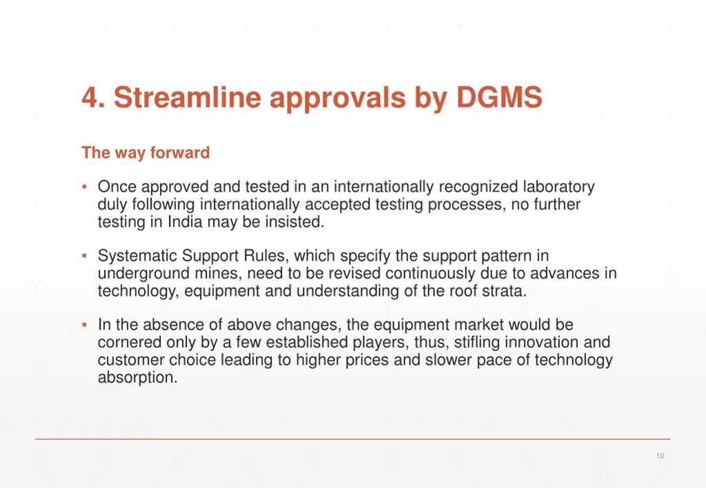 4 streamline approvals by dgms 1