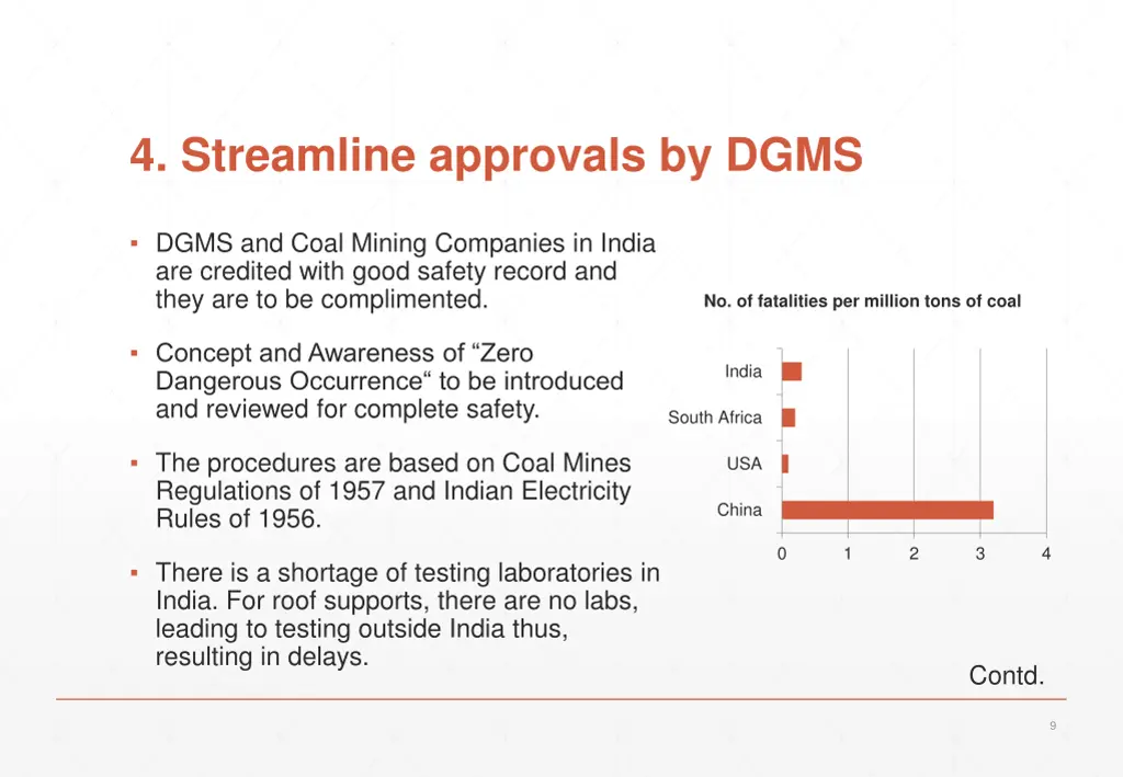 4 streamline approvals by dgms