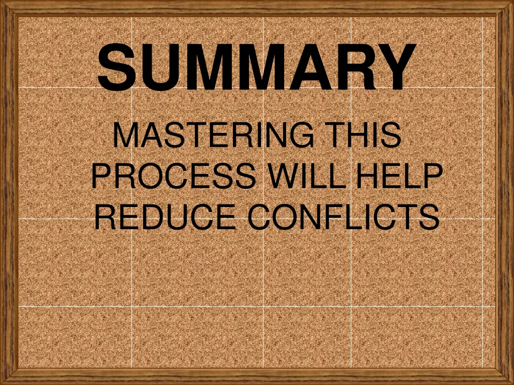 summary mastering this process will help reduce