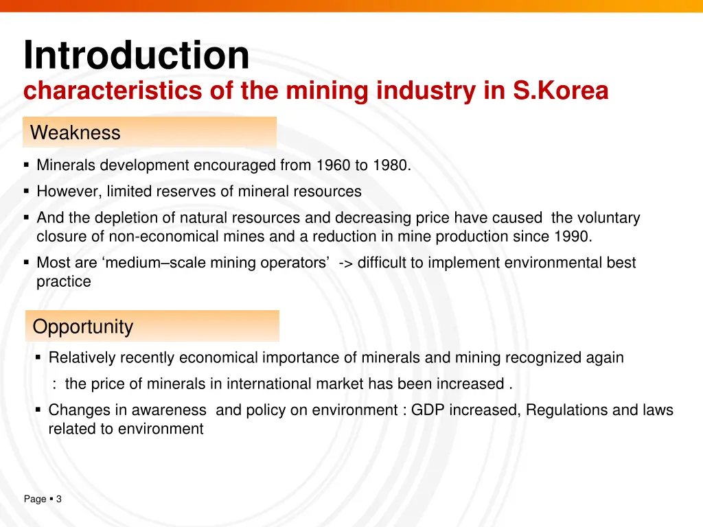 introduction characteristics of the mining