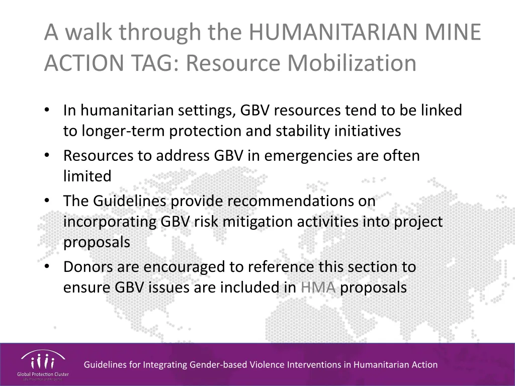 a walk through the humanitarian mine action 1