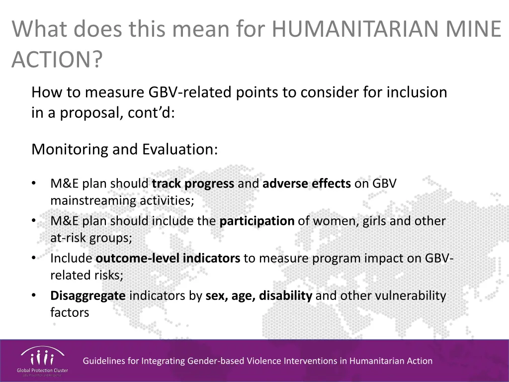 what does this mean for humanitarian mine action 2