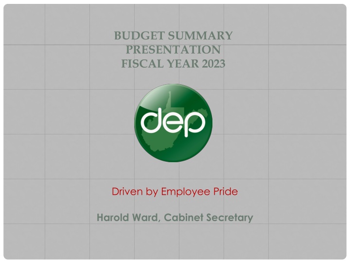 budget summary presentation fiscal year 2023