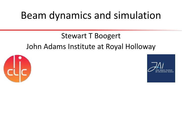 beam dynamics and simulation