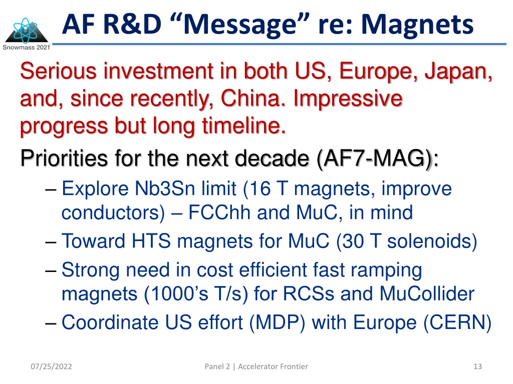 af r d message re magnets