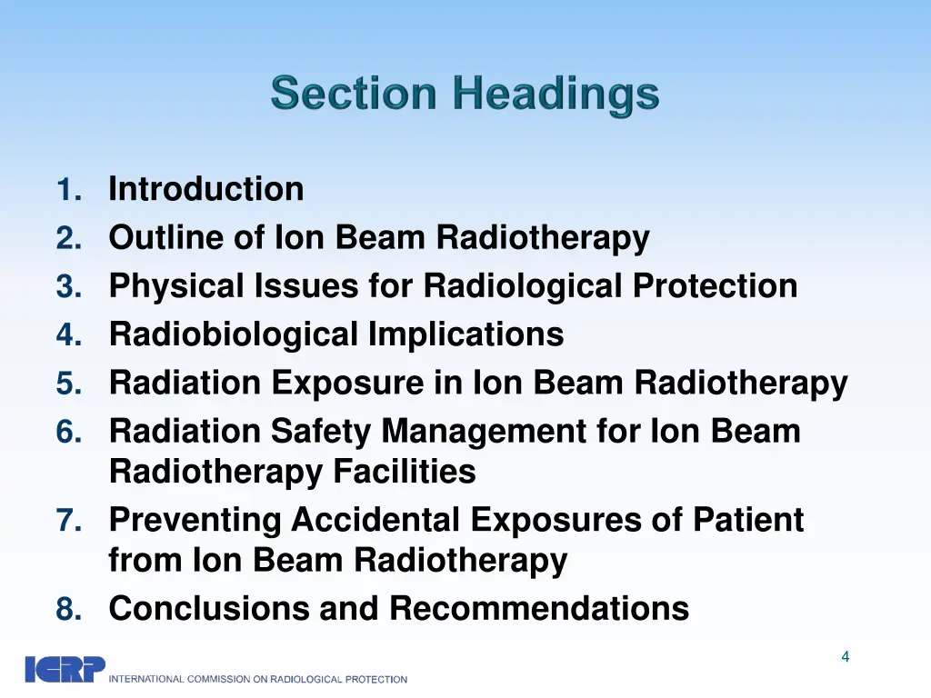 1 introduction 2 outline of ion beam radiotherapy