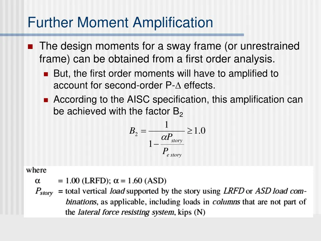 further moment amplification 2