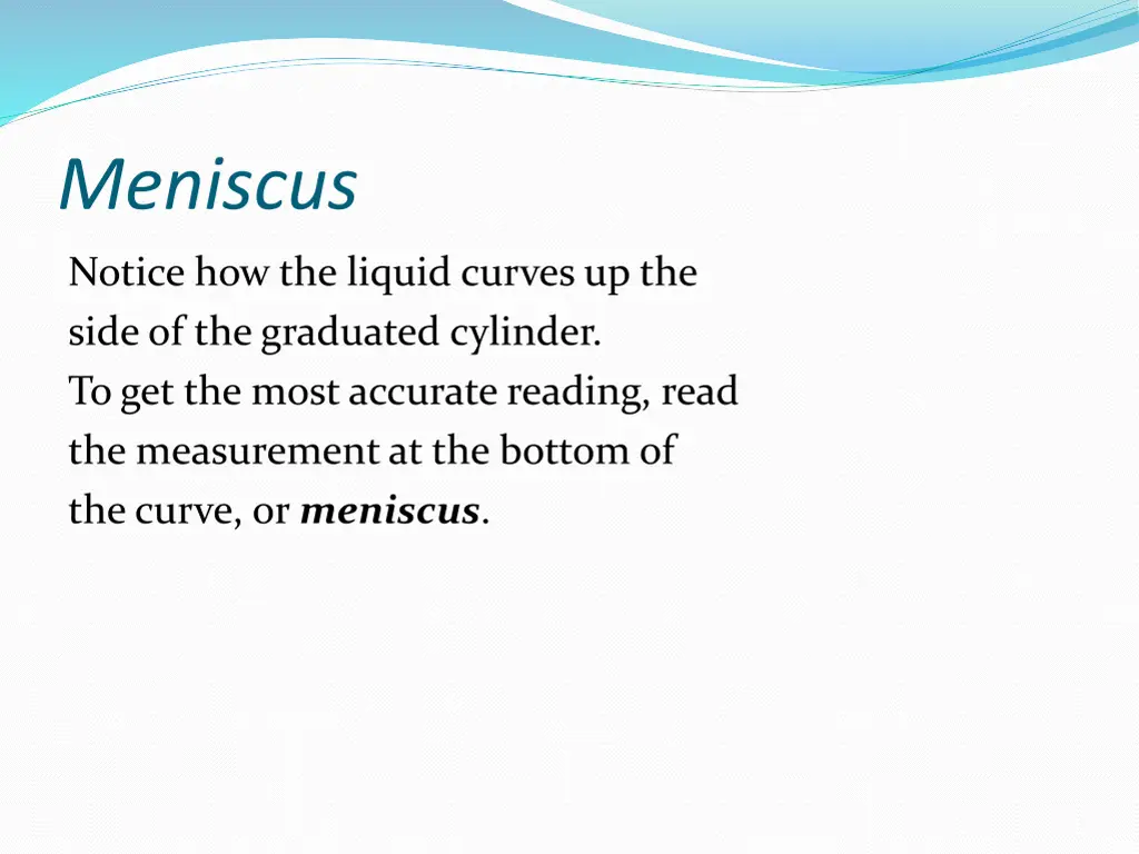 meniscus