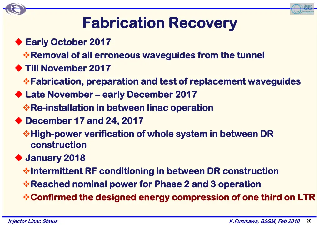 fabrication recovery fabrication recovery