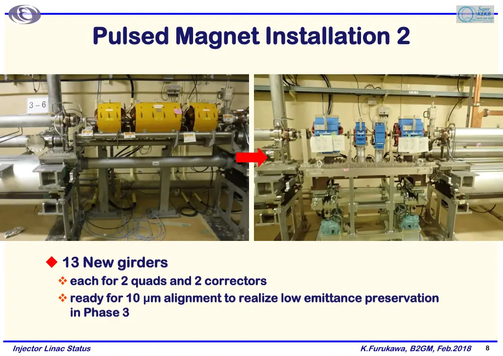 pulsed magnet installation pulsed magnet 1