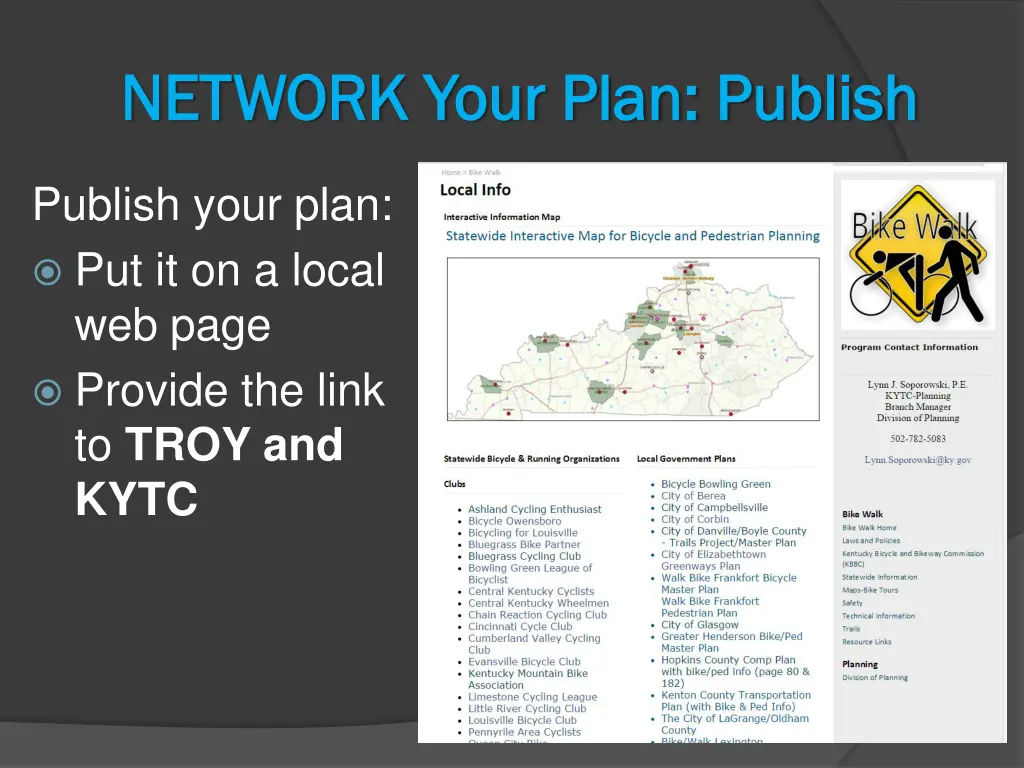 network your plan publish network your plan