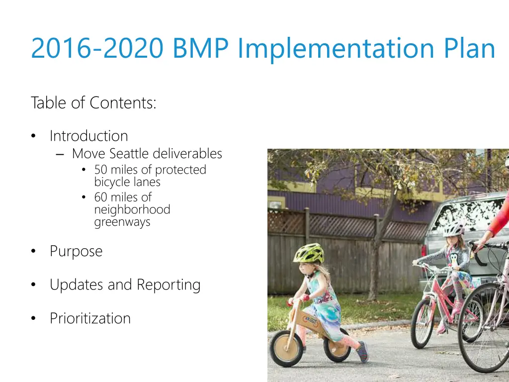 2016 2020 bmp implementation plan