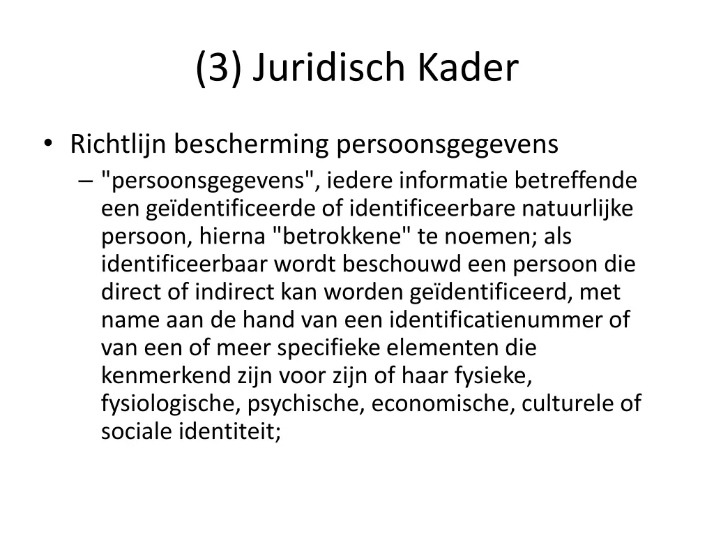 3 juridisch kader 7