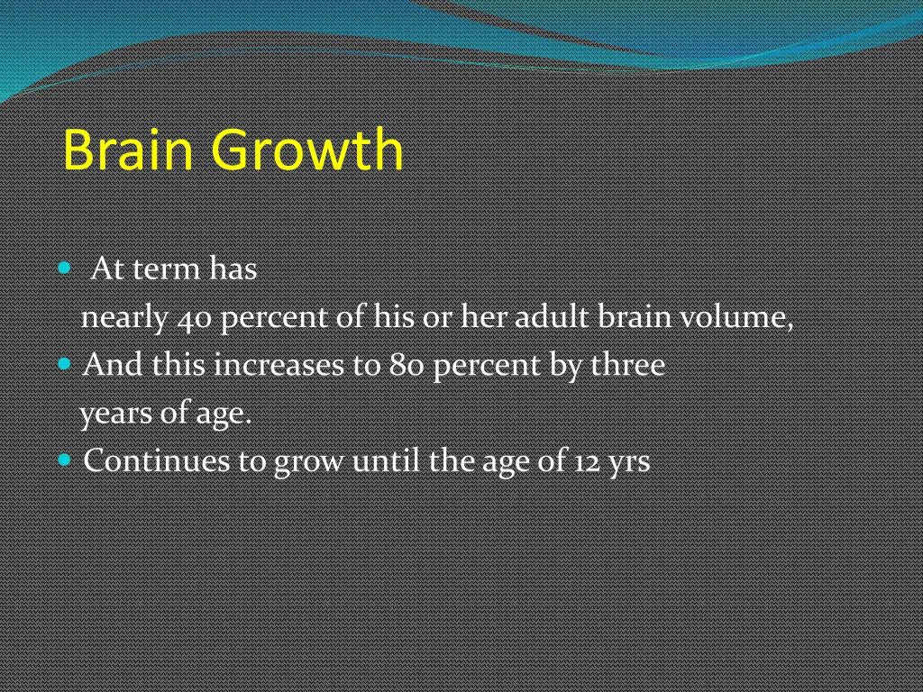 brain growth