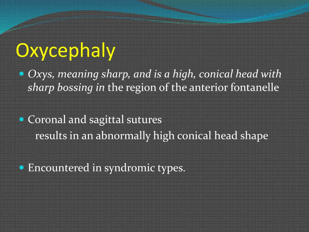 oxycephaly