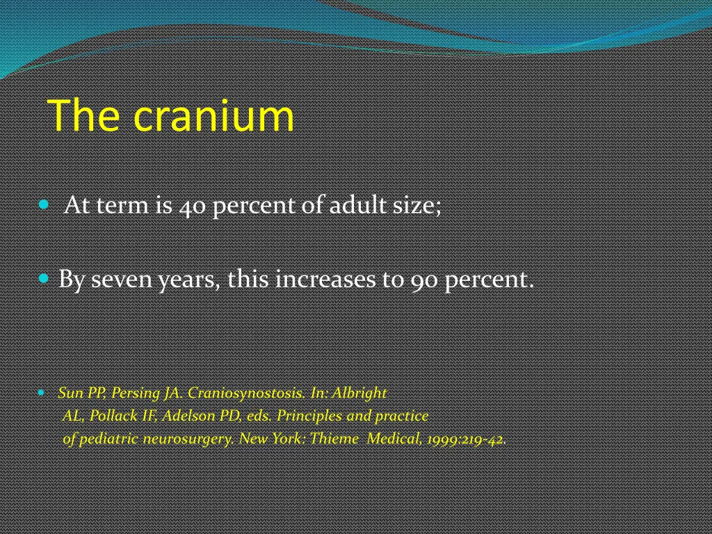 the cranium