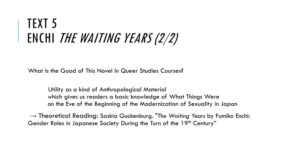 text 5 enchi the waiting years 2 2