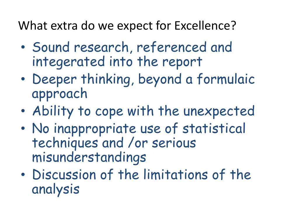 what extra do we expect for excellence sound