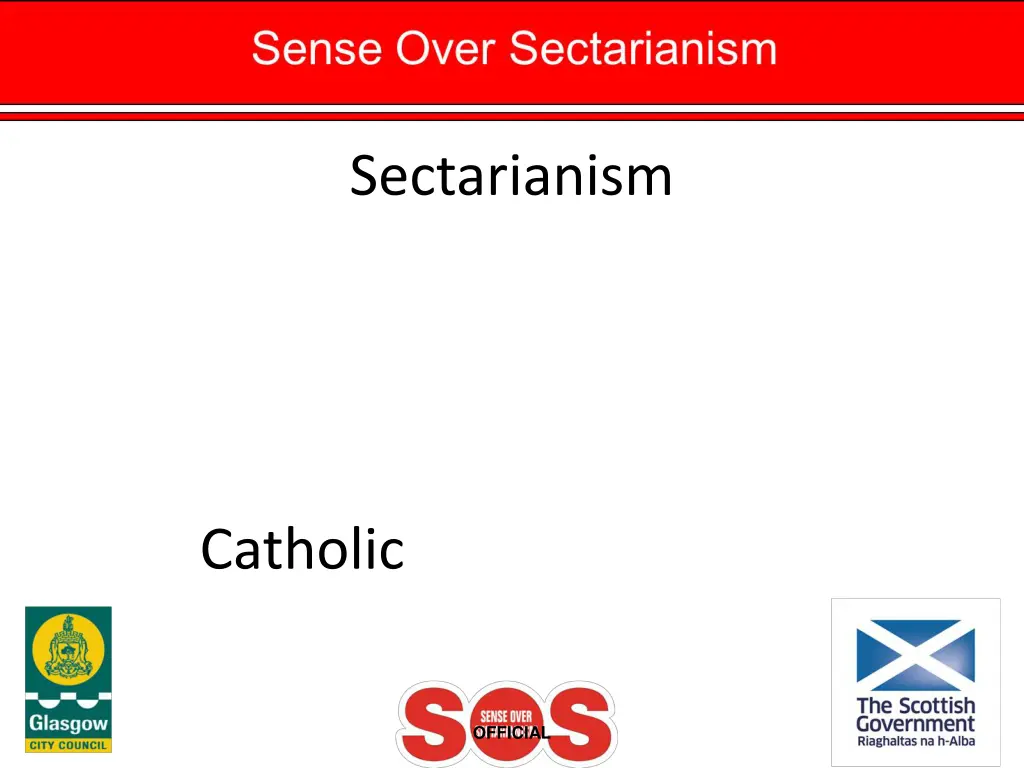 sectarianism 1