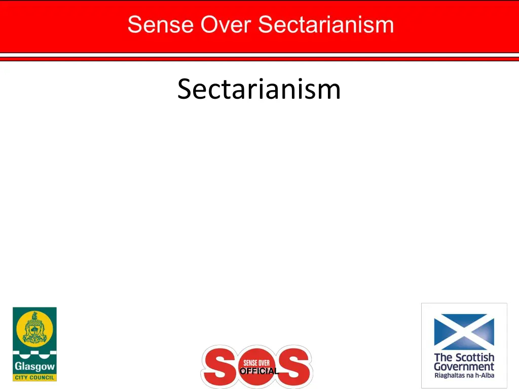 sectarianism