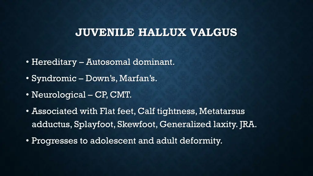 juvenile hallux valgus 1