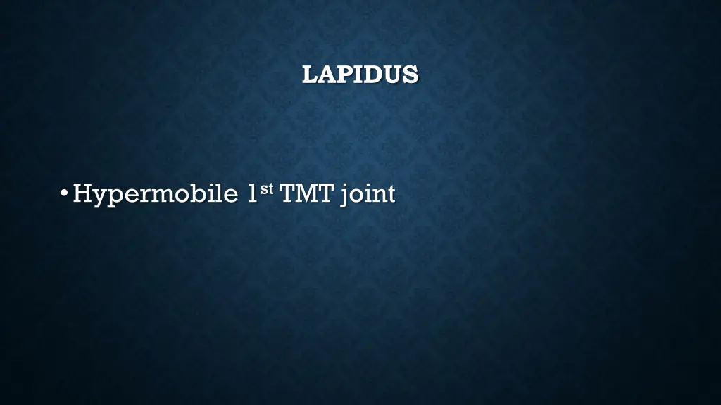 lapidus