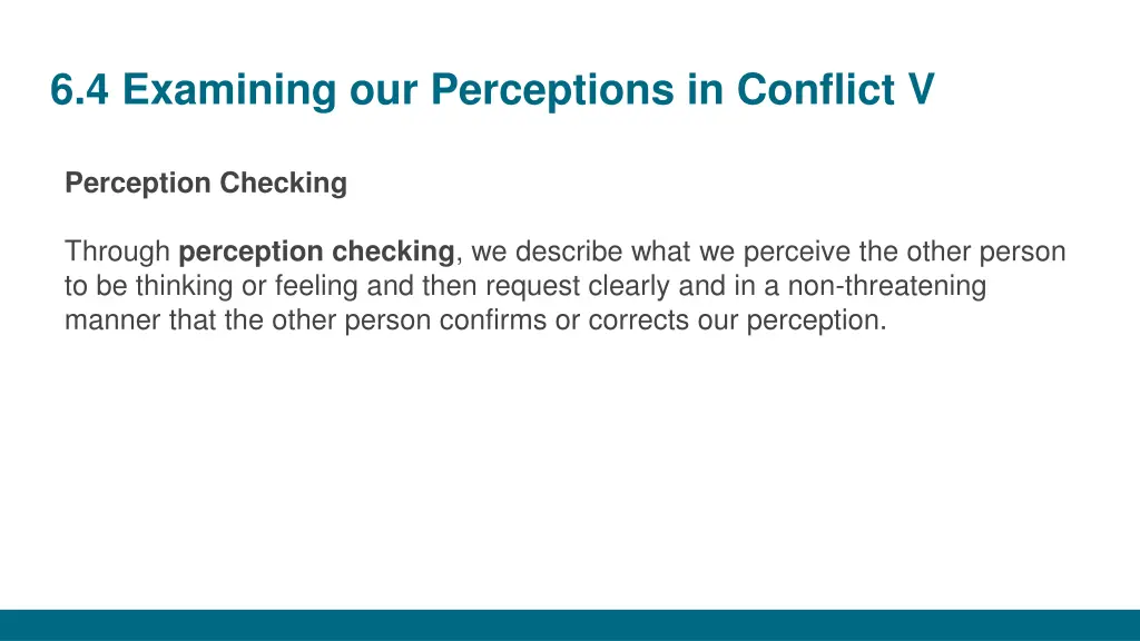 6 4 examining our perceptions in conflict v