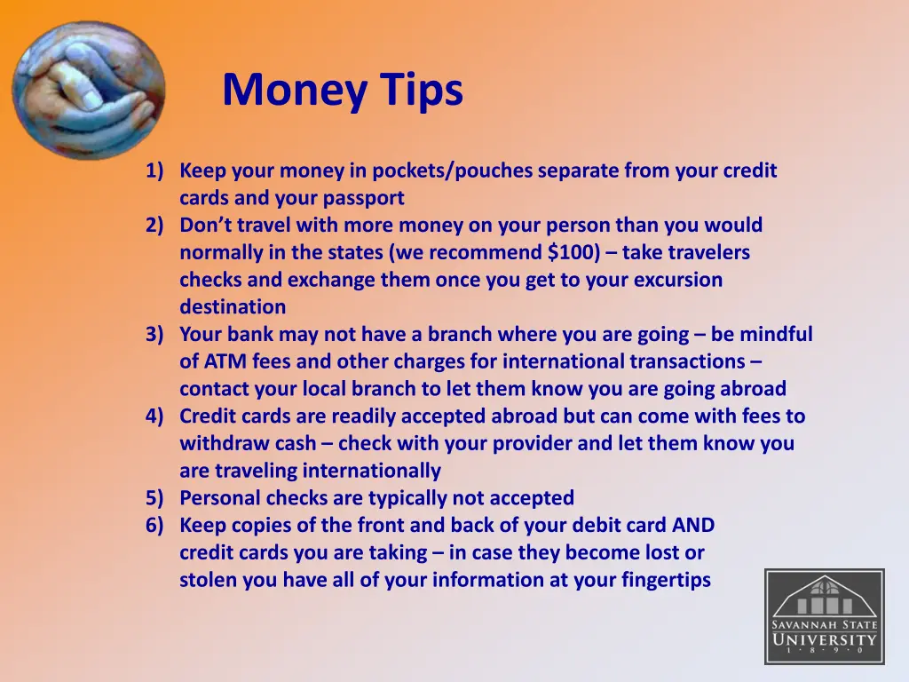 money tips