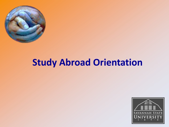 study abroad orientation