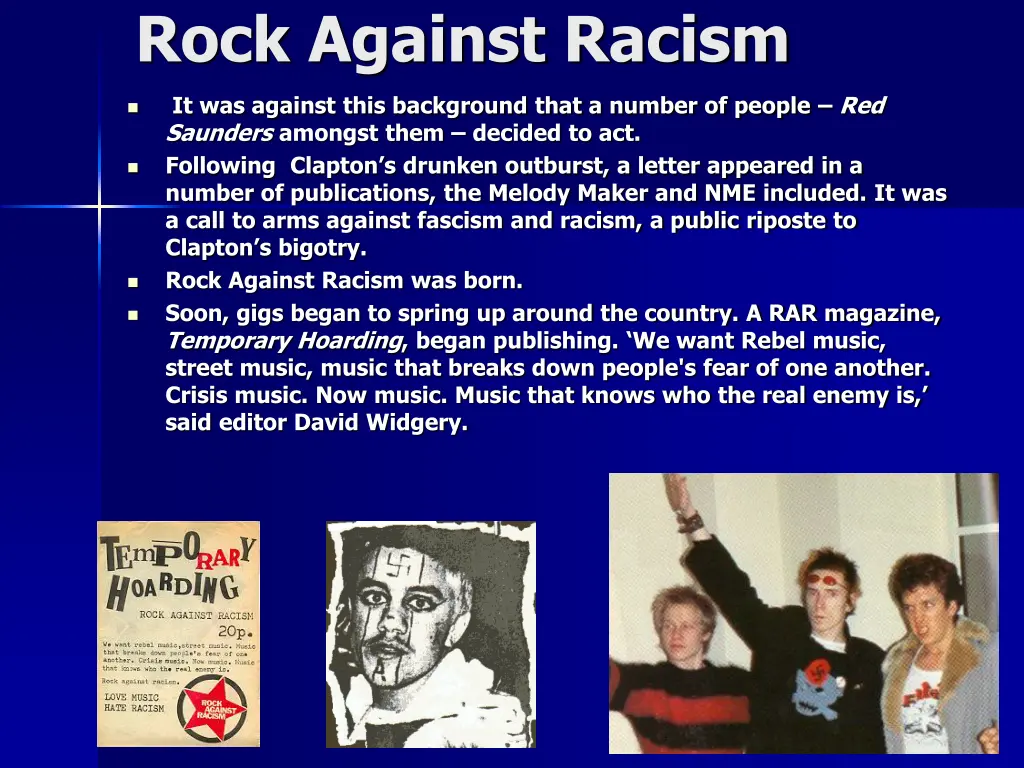 rock against racism 1