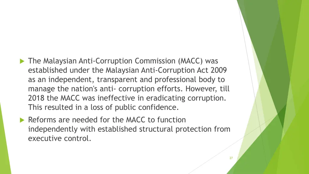 the malaysian anti corruption commission macc