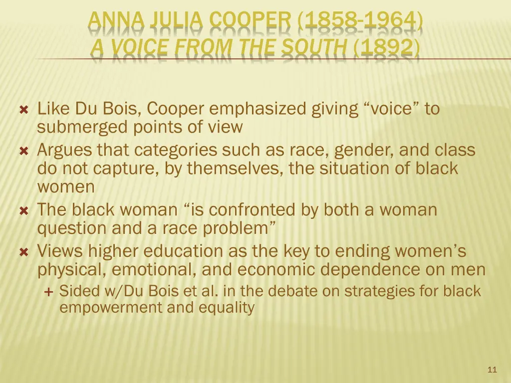 anna julia cooper 1858 1964 a voice from