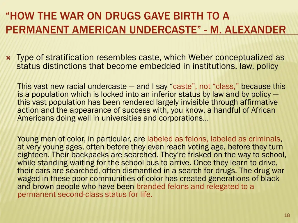 how the war on drugs gave birth to a permanent