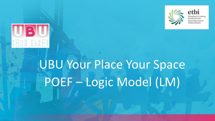 ubu your place your space poef logic model lm