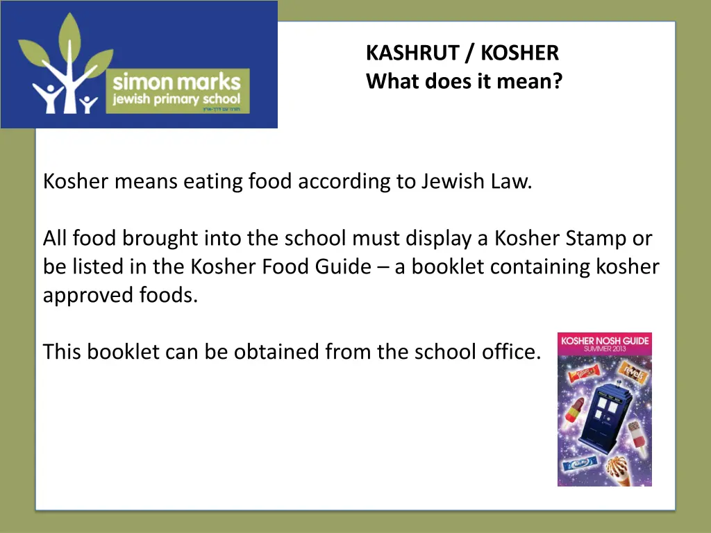 kashrut kosher what does it mean