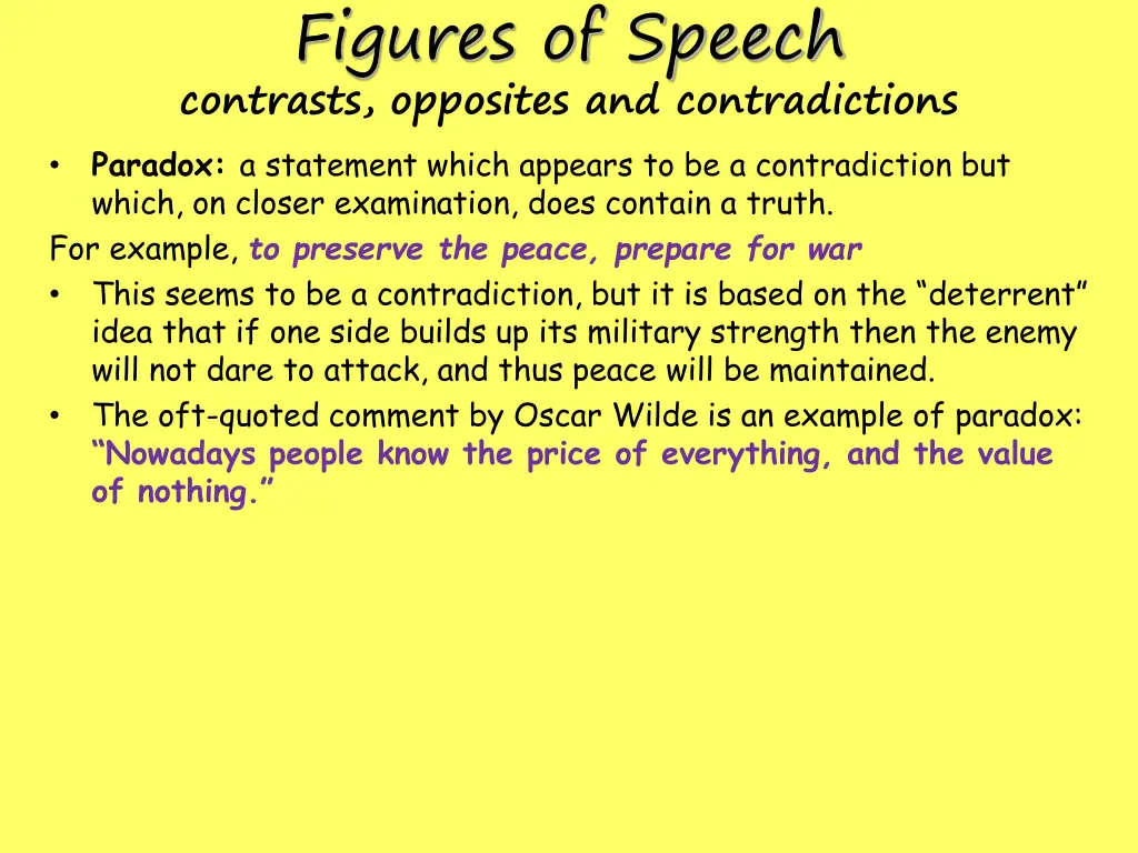 figures of speech contrasts opposites