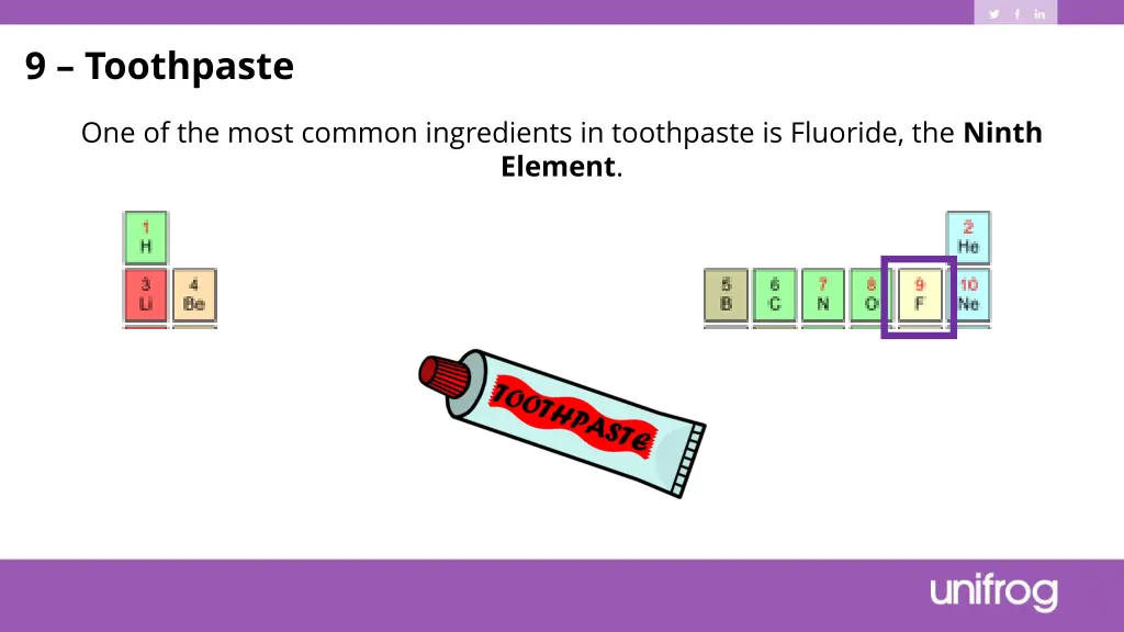 9 toothpaste