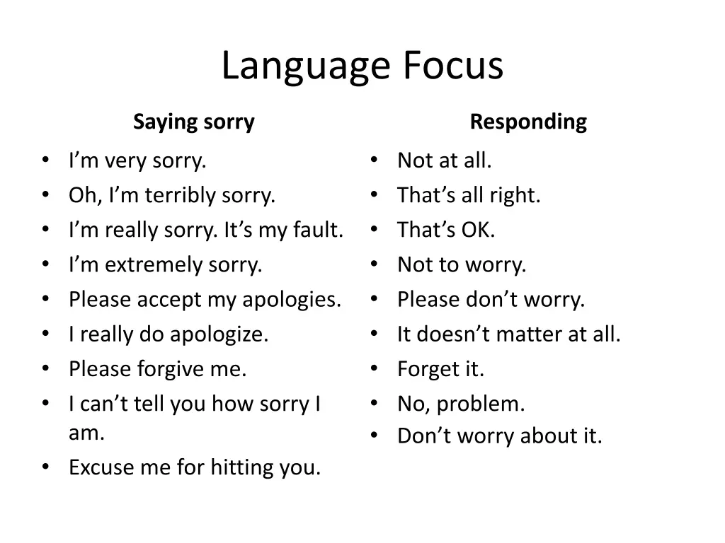 language focus 1