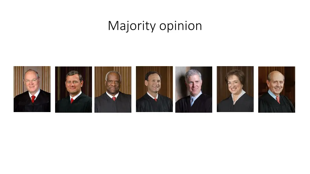 majority opinion