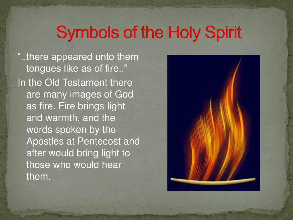 symbols of the holy spirit 1