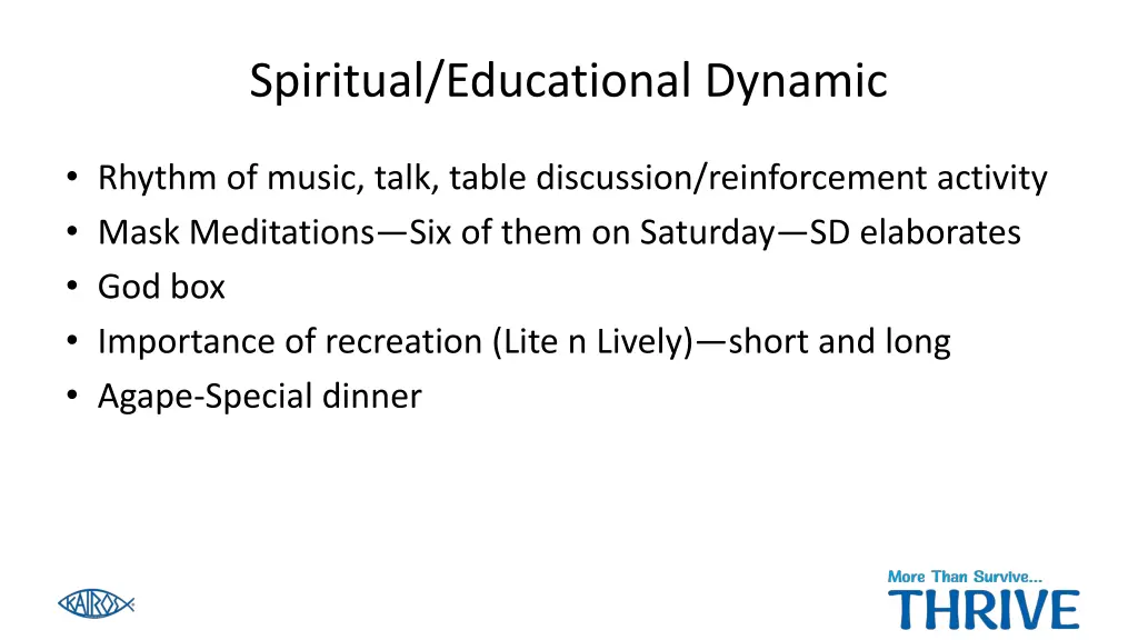 spiritual educational dynamic 1