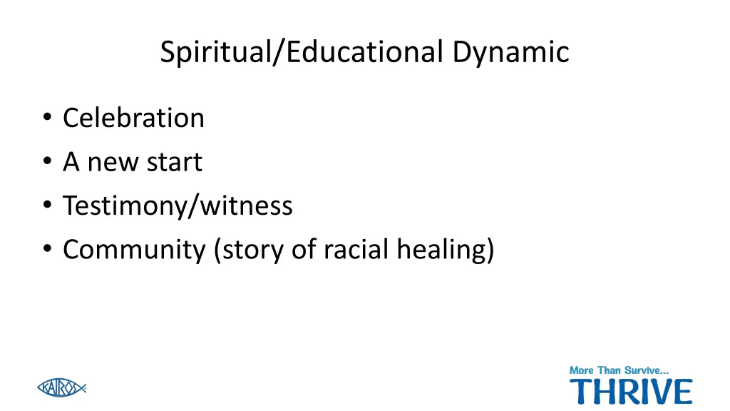 spiritual educational dynamic 4