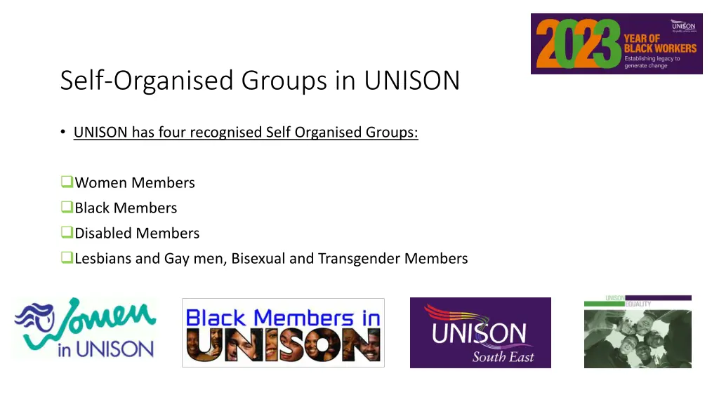 self organised groups in unison