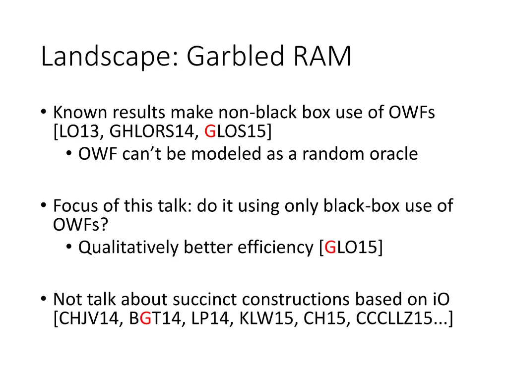 landscape garbled ram