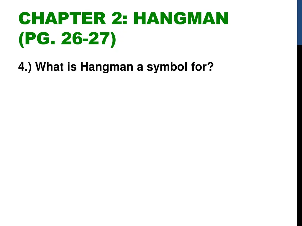 chapter 2 hangman pg 26 27