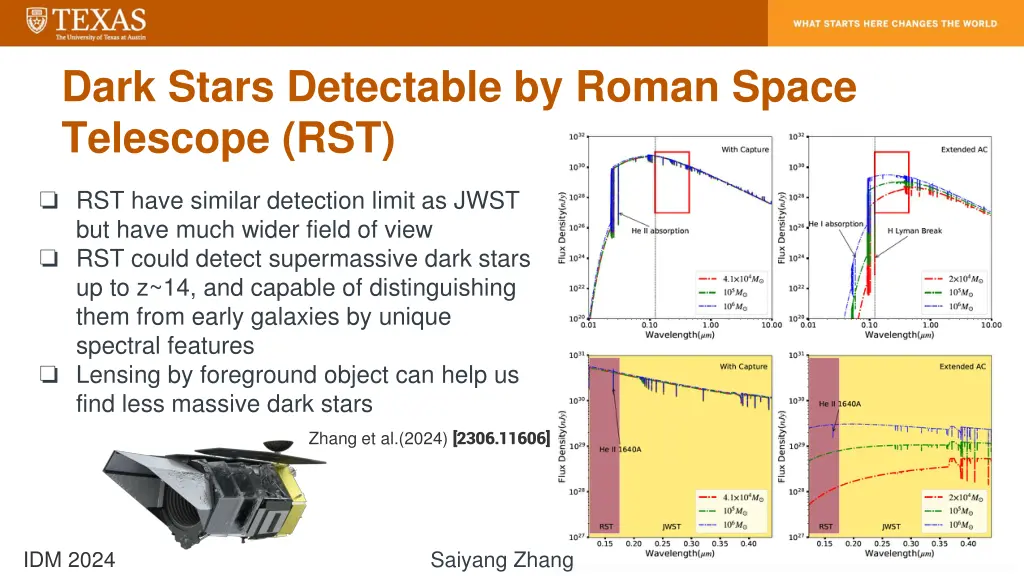 dark stars detectable by roman space telescope rst