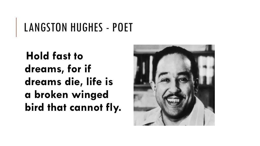 langston hughes poet